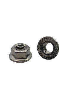 1/4 UNC Flange Nut 304  Stainless Steel