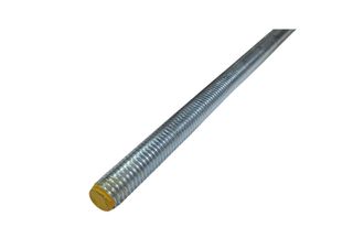 7/16 UNC x 2ft HT Threaded Rod Zinc Plated