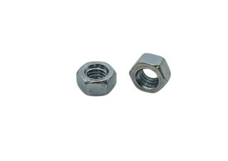 1/8 BSW Hex Nut Zinc Plated