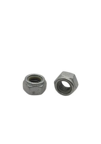 M8 Nyloc Nut Galvanised