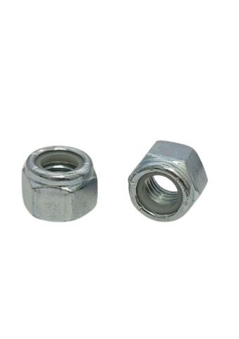 1/2 BSW Nyloc Nut Zinc Plated