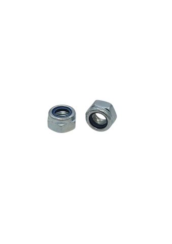 M4 Nyloc Nut Zinc Plated