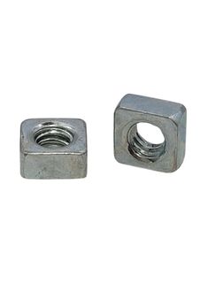 3/16 Square Half Press Nut Zinc Plated