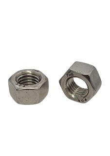 #12-24 UNC Hex Nut 304 Stainless Steel