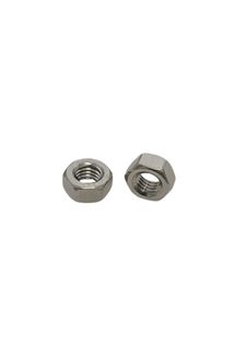 #4-48 UNF Hex Nut 304 Stainless Steel
