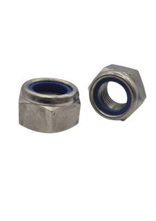18 x 1.5 Fine Nyloc Nut 304 Stainless Steel