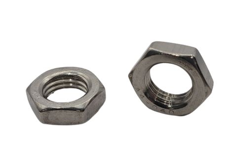 M20 Half Nut 316 Stainless Steel