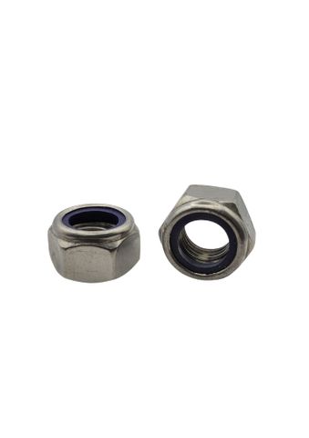 M30 Nyloc Nut 316 Stainless Steel