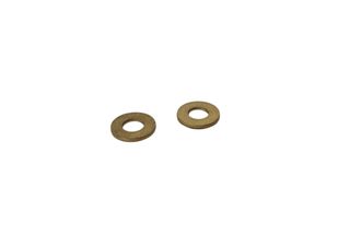 5/32 Light Flat Washer Brass