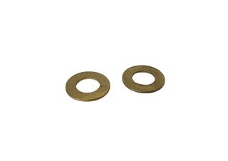 1/4 x 9/16 Flat Washer Brass