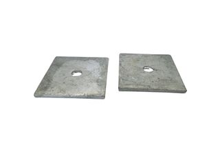 M12 x 80 Square x 6mm Galvanised Washer