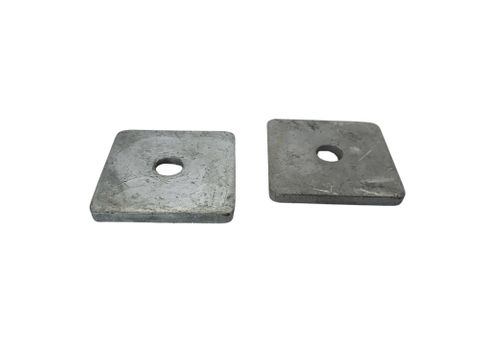 M10 x 50 Square x 6mm Galvanised Washer