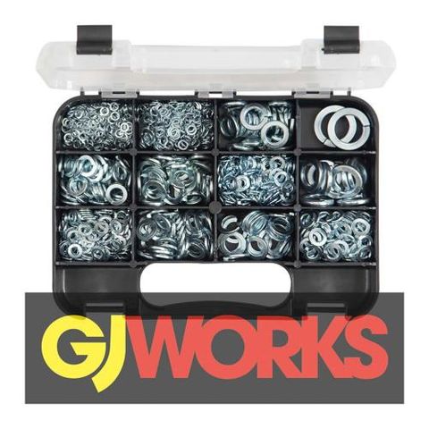 GJ Grab Kit 933PC Spring Washers Metric/Imperial