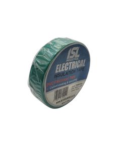 18mm x 20mtr PVC Insulation Tape Green