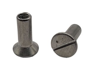 M8 Countersunk Barrel Nut 316 Stainless Steel Slot Drive