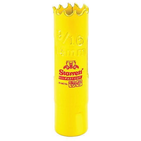 14mm Starrett Bi-metal Holesaw