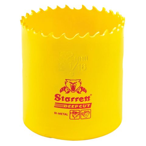 52mm Starrett Bi-metal Holesaw