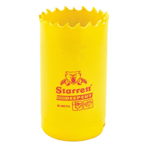 35mm Starrett Bi-metal Holesaw