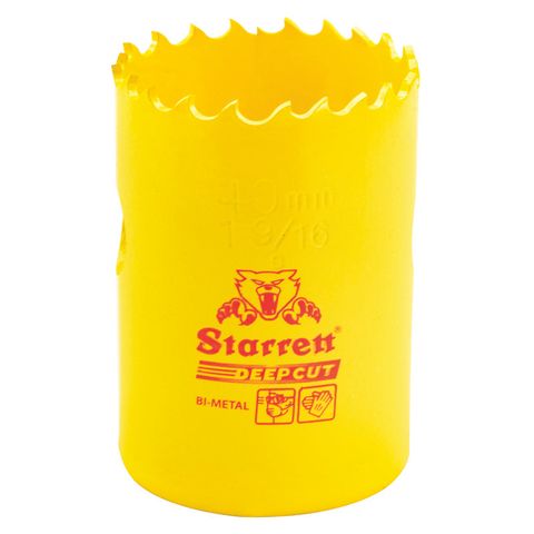 40mm Starrett Bi-metal Holesaw