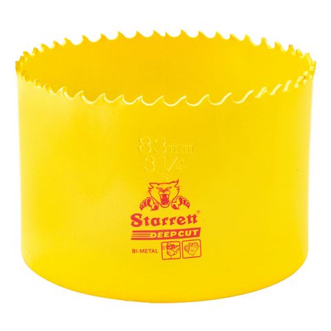 83mm Starrett Bi-metal Holesaw