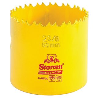 60mm Starrett Bi-metal Holesaw