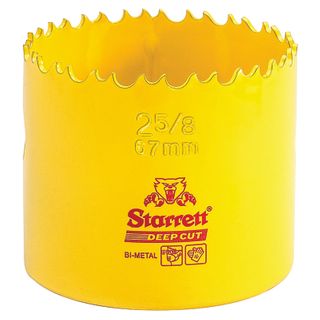 67mm Starrett Bi-metal Holesaw