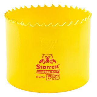 70mm Starrett Bi-metal Holesaw