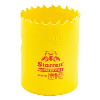 43mm Starrett Bi-metal Holesaw