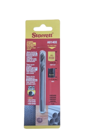 90mm Starrett  Holesaw Pilot Drill