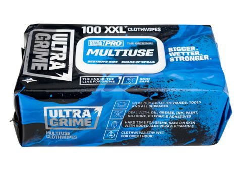 UltraGrime Multiuse wipes 100pk