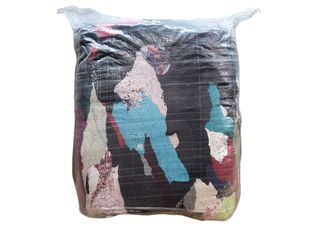 10Kg COLOURED Compressed Bag of Rags
