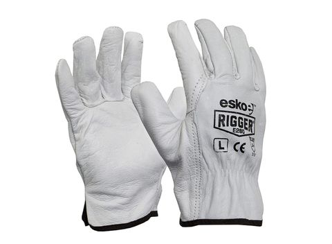 The Esko Rigger, Premium Cowhide Leather Glove, 2XLarge