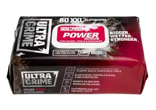 UltraGrime Power Scrub Wipes 80pk