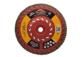 Flap Disc 125 x M14 Z60 Grit Globe Vortex Zirconia