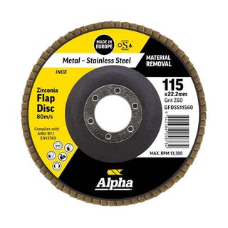 Flap Disc 115 x 60 Grit Max Abrase Silver Series