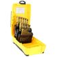 1-13mm 25pc Tuff Box Drill Set - Gold Series Alpha