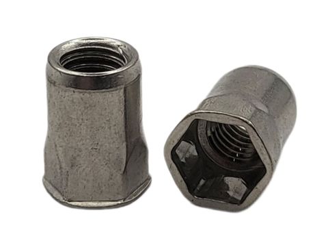 M6 Hex Rivnut 304 Stainless Steel