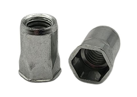 M6 Hex Rivnut Zinc Plated