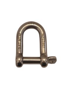 11mm Captive Pin Trailer D Shackle Stainless Steel 3.5T