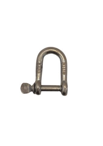 6mm D Shackle Zinc Plated