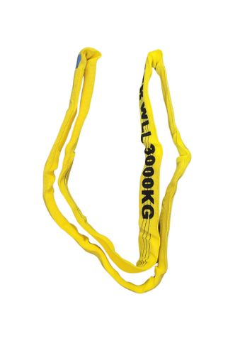 3T x 1.5 Mtr Round Lift Sling Yellow