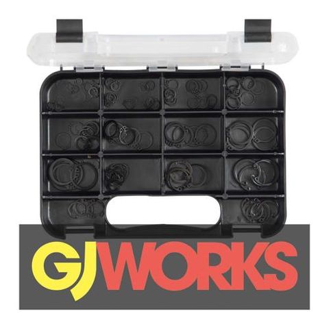 GJ Grab Kit 115PC Imperial Circlips