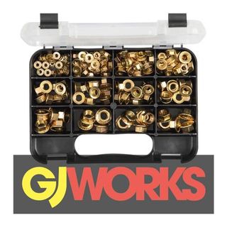 GJ Grab Kit 160PC Metric Flange Nuts