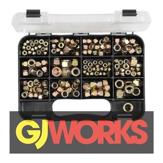 GJ Grab Kit 180PC Self-Lock Nuts Imperial