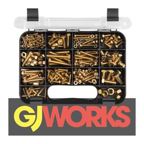 GJ Grab Kit 236PC Metric Bolts & Nuts (GR. 8.8)