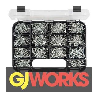 GJ Grab Kit 605PC Aluminium Rivets