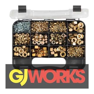 GJ Grab Kit 655PC Hex Nuts Metric