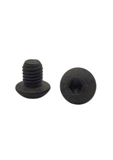 10 x 16 Button Head Screw Black