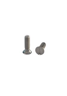 #10-24 x 1/2 UNC Countersunk Machine Screw 304 Stainless Steel Slot