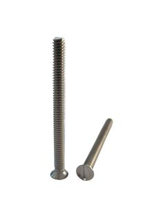 5/16 x 2-1/2 UNC Countersunk Machine Screw 304 Stainless Steel Slot